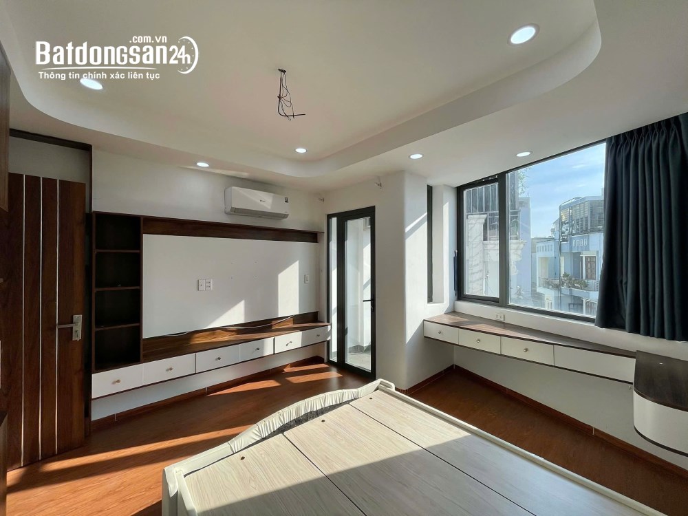NHÀ 5 TẦNG HẺM XE HƠI 5M SÁT MẶT TIỀN P5 GÒ VẤP – NỞ HẬU TÀI LỘC – TẶNG FULL NỘI THẤT