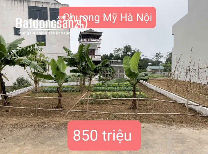 Đất Trục Xuân Mai – Đường To 3 Ô Tô Tránh – Full Thổ Cư – Giá Chỉ 850 Triệu