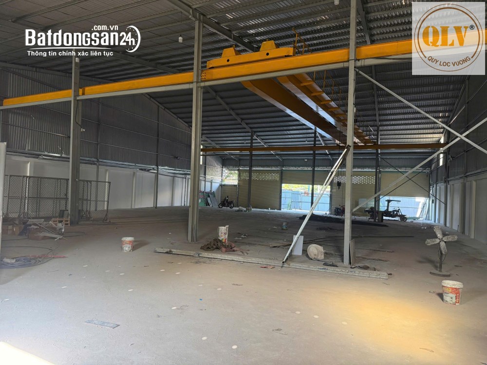 CHO THUÊ XƯỞNG MẶT TIỀN QL13, MỸ PHƯỚC, BẾN CÁT, BÌNH DƯƠNG, 1.000M²