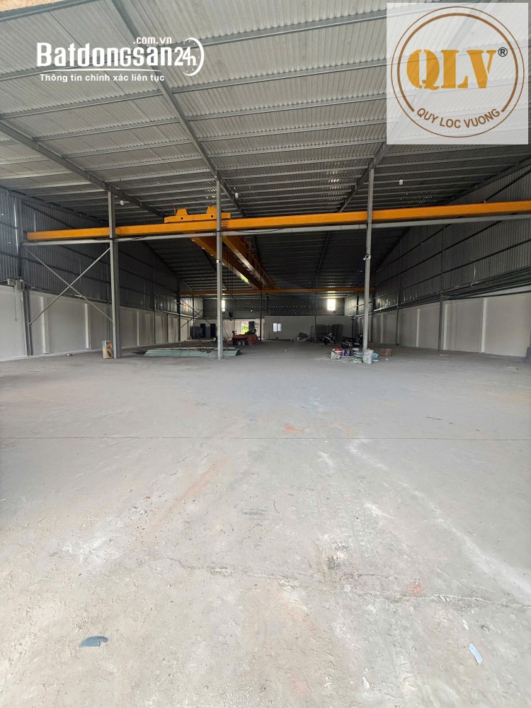 CHO THUÊ XƯỞNG MẶT TIỀN QL13, MỸ PHƯỚC, BẾN CÁT, BÌNH DƯƠNG, 1.000M²