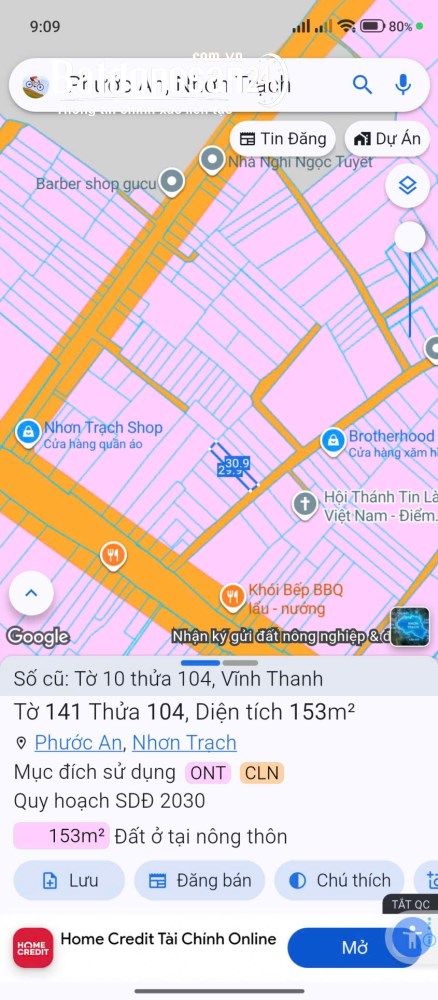 🚨 CHÍNH CHỦ BÁN ĐẤT ĐẸP PHƯỚC AN – ĐỒNG NAI | 153m² | 80m² THỔ CƯ | GIÁ 3,5 TỶ 🚨