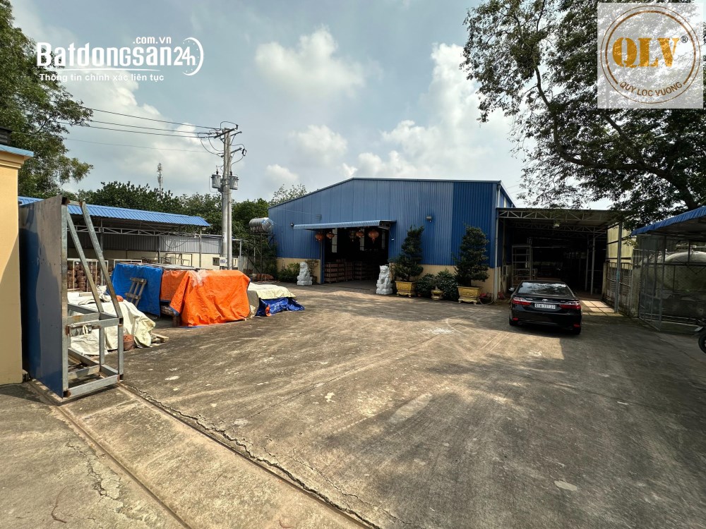 CHO THUÊ XƯỞNG TẠI AN ĐIỀN, BẾN CÁT, BÌNH DƯƠNG – 1.800m²