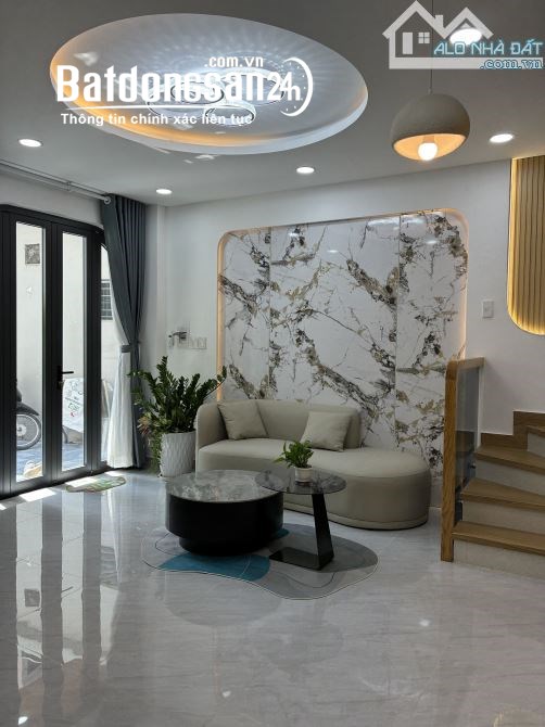 NHÀ MỚI FULL NỘI THẤT PHAN VĂN TRỊ, P. BÌNH LỢI TRUNG, 44M2, 6.65 TỶ