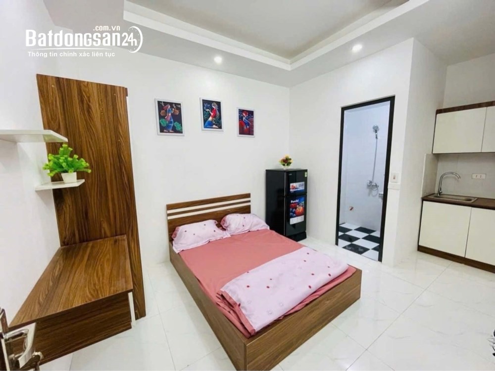 CHDV 6 tầng, TM, 13 phòng, full nội thất, gần oto, ngõ rộng, có dòng tiền, (Q Hai Bà Trưng cũ).