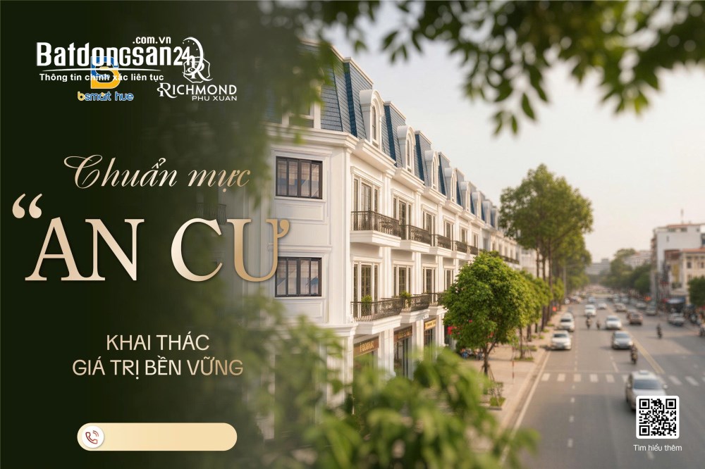 Bán Liền kề Phú Xuân City Huế, Đường An Vân Dương, (TP Huế cũ)
