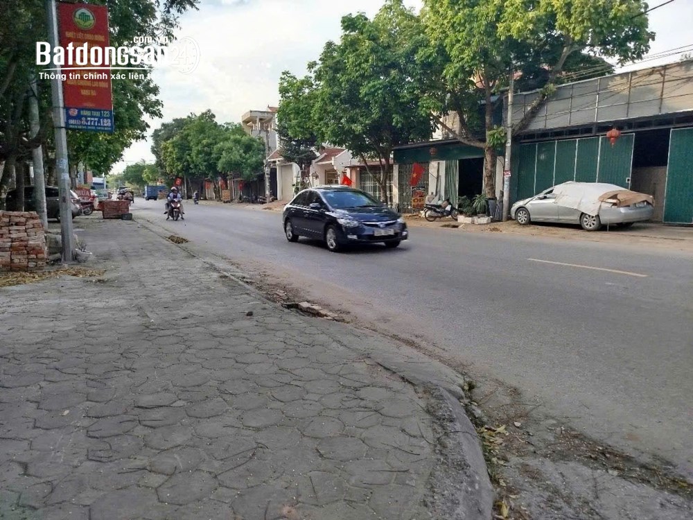 Bán đất mặt tiền 63m2, giá 5.75 tỷ, Đường 23, Xã Tiến Thắng (H Mê Linh cũ).