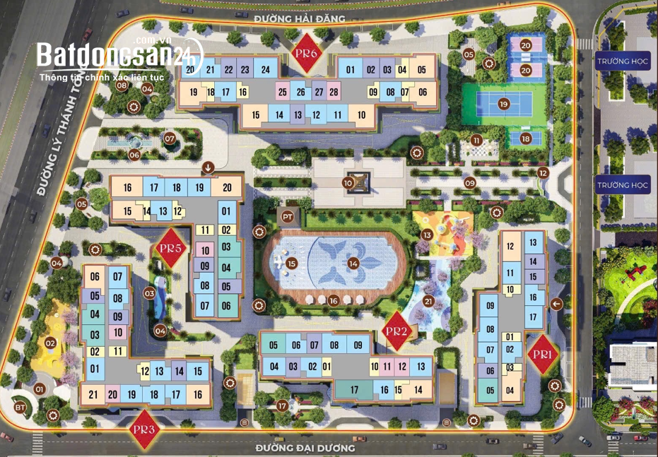 Căn góc giá tốt nhất thị trường tại The Paris, Vinhomes Ocean Park tầng trung, 4,4 tỷ.