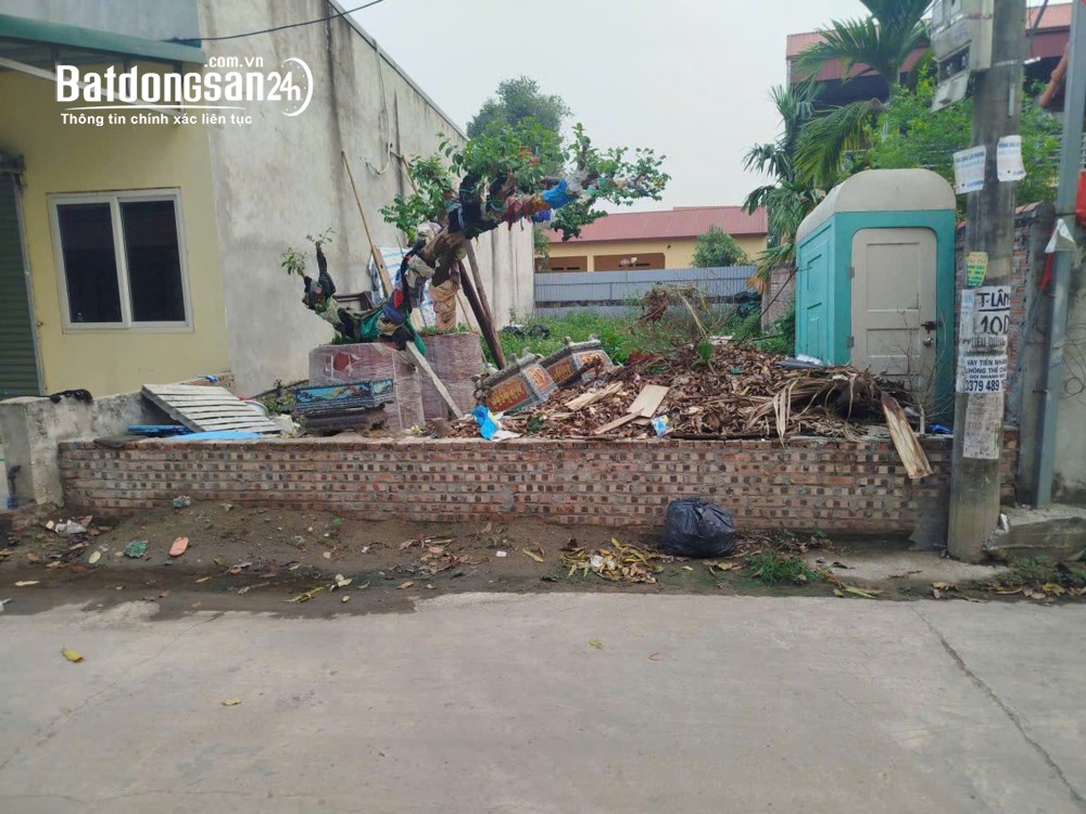 ĐẤT PHÚ HỮU – THANH LÂM, MÊ LINH -128M² - MẶT TIỀN RỘNG - ĐƯỜNG 9M.
