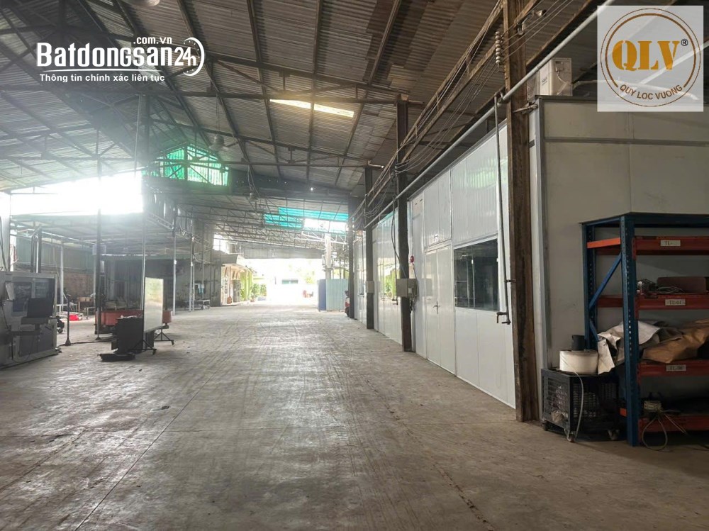 CHO THUÊ NHÀ XƯỞNG TẠI DĨ AN, BÌNH DƯƠNG – 2.196m²