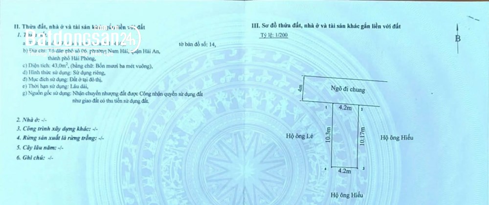 Nhà 3 Tầng Tuyến 2 Ngô Gia Tự /Hải Phòng – Ô Tô Đỗ Cửa – Chỉ 2,89 Tỷ.