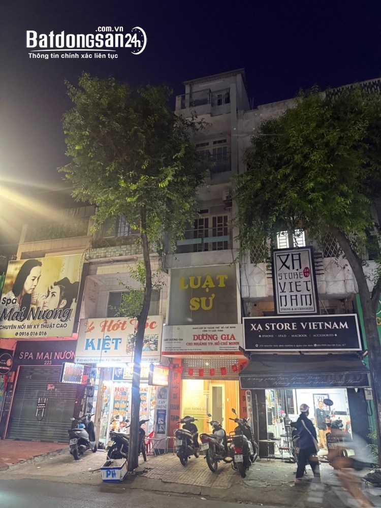 Bán nhà mặt tiền Nguyễn Thái Bình Tân Bình, 21m2, 10 tỷ, 5 tầng kinh doanh đa ngành.