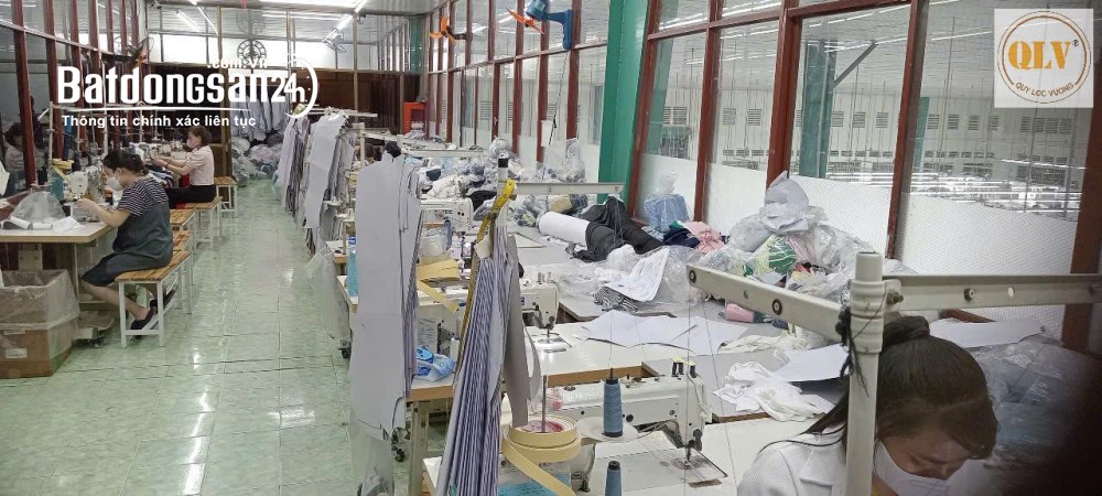 Cho thuê nhà xưởng may mặc gần KCN VSIP 2 Bình Dương, 5.500m², sẵn 10 chuyền may và PCCC tự động