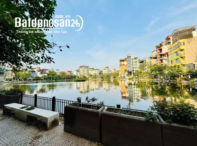 Bán đất mặt ngõ Đội Cấn - Ba Đình, 94m², MT view trực diện Hồ Đầm Tròn.