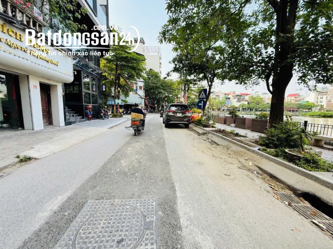 Bán đất mặt ngõ Đội Cấn - Ba Đình, 94m², MT view trực diện Hồ Đầm Tròn.