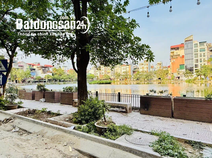 Bán đất mặt ngõ Đội Cấn - Ba Đình, 94m², MT view trực diện Hồ Đầm Tròn.