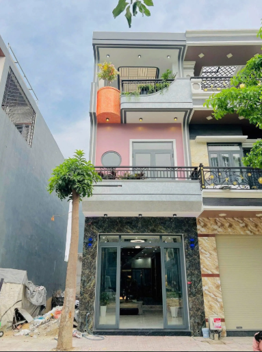 Bán nhà 3 tầng, 48m2, mặt tiền đường bê tông 7m, xã Xuân Thới Sơn, Hóc Môn.