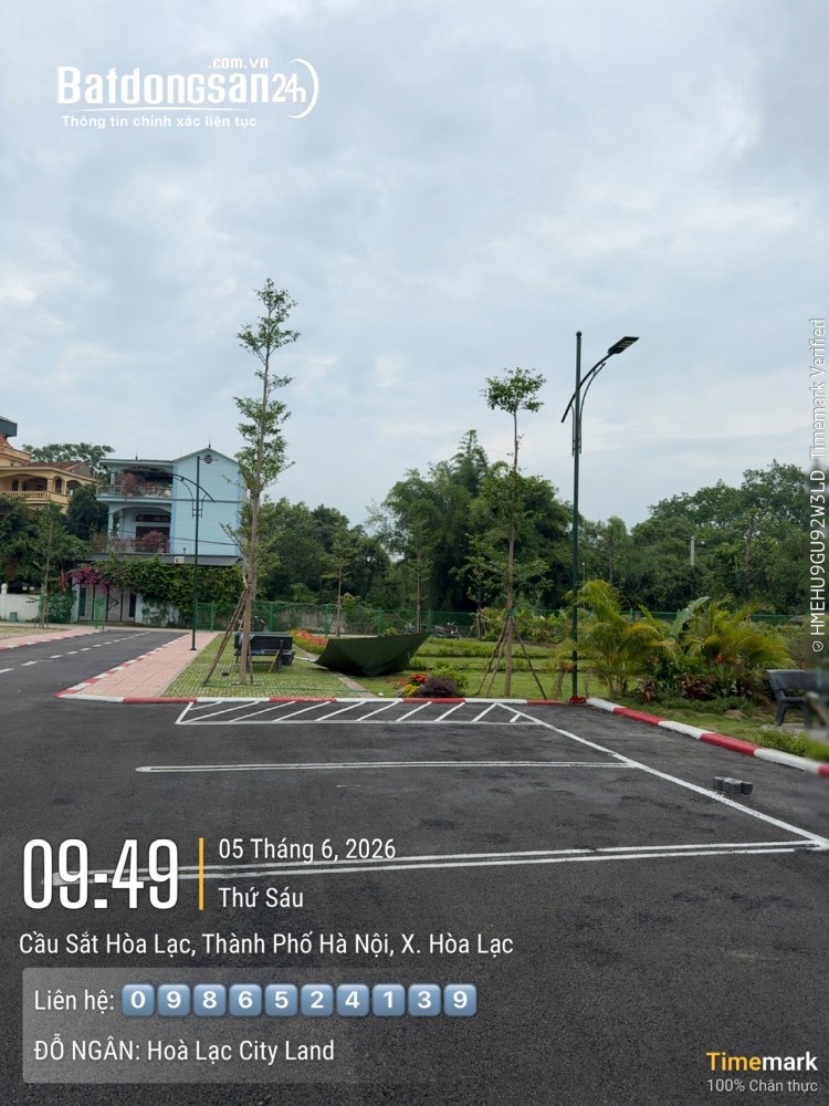 Bán đất trục chính kinh doanh Hòa Lạc 100m2 mặt tiền 8m gần chợ, giá nhỉnh 4 tỷ.