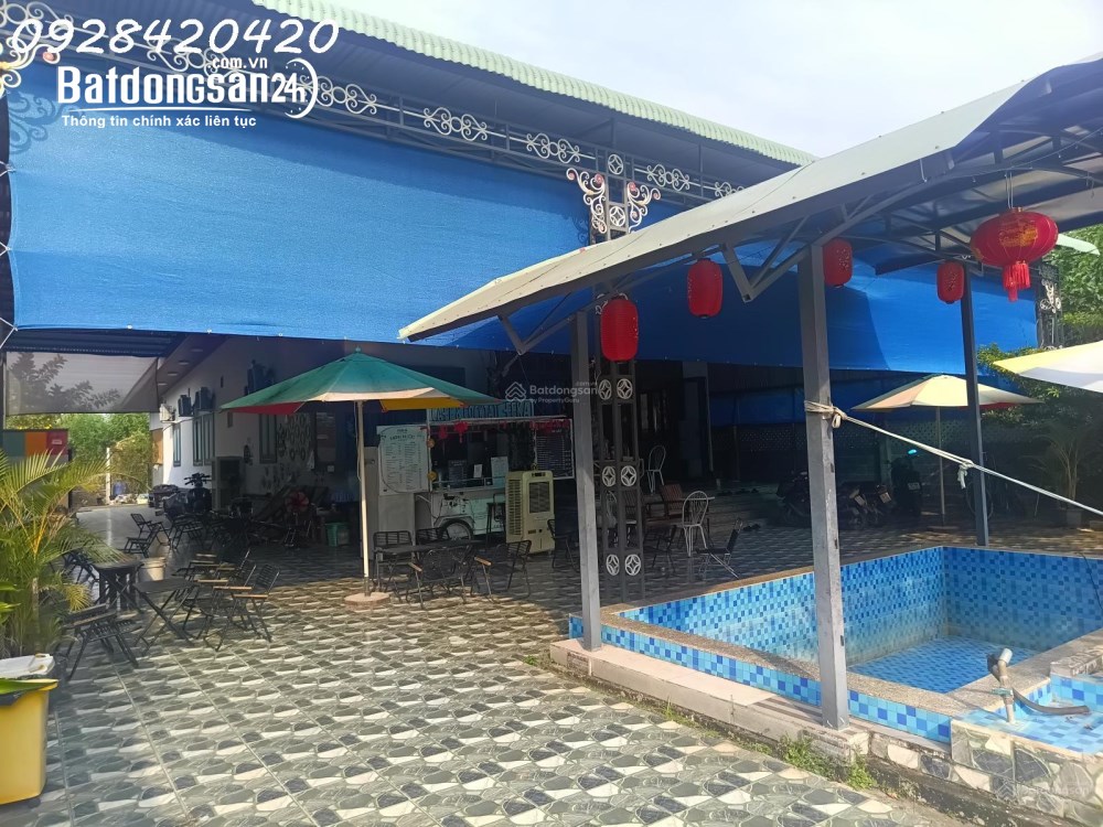 Bán gấp nhà vườn nghỉ dưỡng 6.145m² có hồ bơi tại Phú Lý, Vĩnh Cửu – 300m² TC, giá ngộp 5 tỷ.