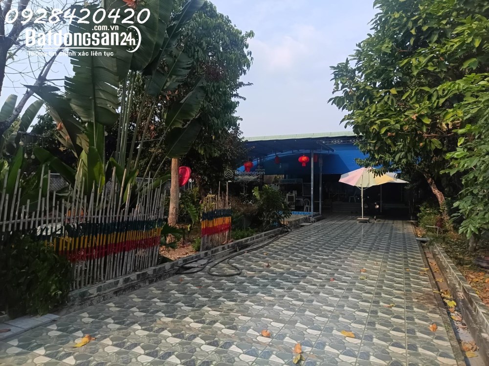 Bán gấp nhà vườn nghỉ dưỡng 6.145m² có hồ bơi tại Phú Lý, Vĩnh Cửu – 300m² TC, giá ngộp 5 tỷ.