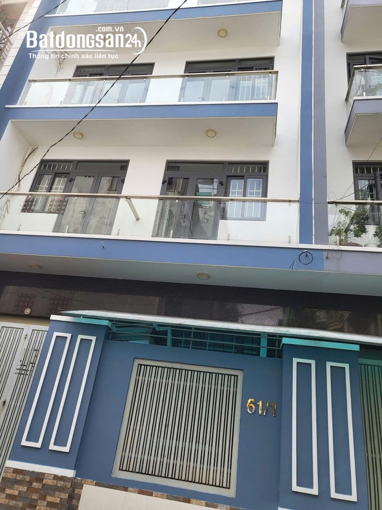 Cho thuê nhà làm văn phòng Thăng Long – Tân Bình, diện tích 42m² × 4 tầng, giá thuê 25 triệu/tháng.