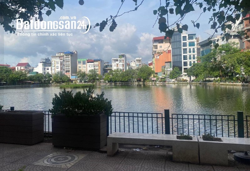 Bán đất mặt ngõ Đội Cấn - Ba Đình, 94m², MT view trực diện Hồ Đầm Tròn.