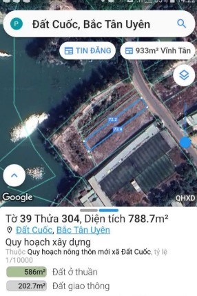  Xã Đất Cuốc – Bắc Tân Uyên – 788m2 – Có 181m2 Thổ Cư – MT 11m – Chỉ 7 Tỷ.