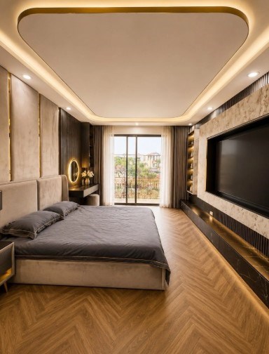Bán tòa nhà 7 tầng TM, Ngọc Lâm - Long Biên, 58m², gara 2 ô tô, full nội thất cao cấp