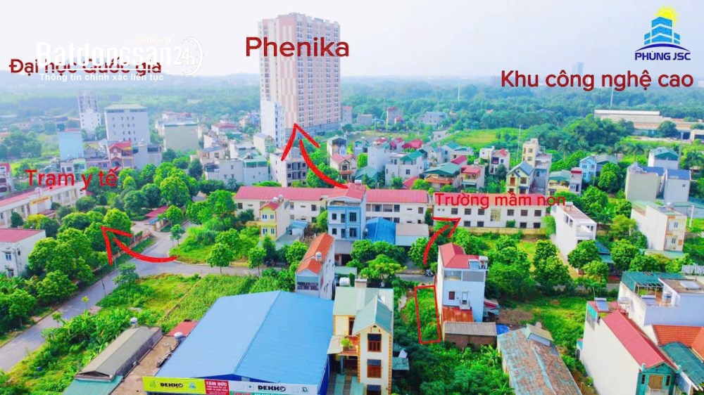 ĐỘC NHẤT VÔ NHỊ, LÔ GÓC 150M2 TĐC BẮC PHÚ CÁT, Xã Hòa Lạc (H Thạch Thất cũ)