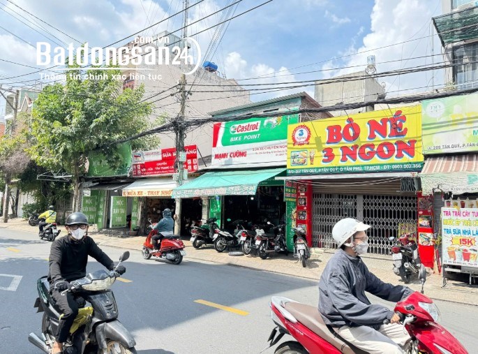 Nhà MT Tân Quý - Tân Phú, 72m2, ngang 4m, đường 15m, dòng tiền 20 tr/th, giá 12.3 tỷ.