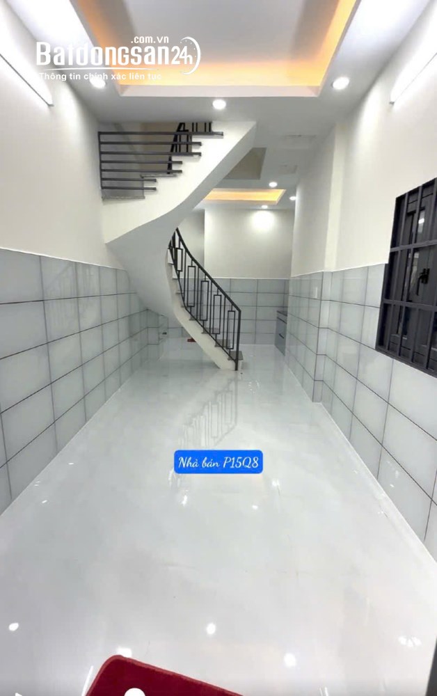 Nhà 3 tầng mới xây đường Lưu Hữu Phước – P.15, Quận 8, DT 3x10m, giá 2.6 tỷ (thương lượng).