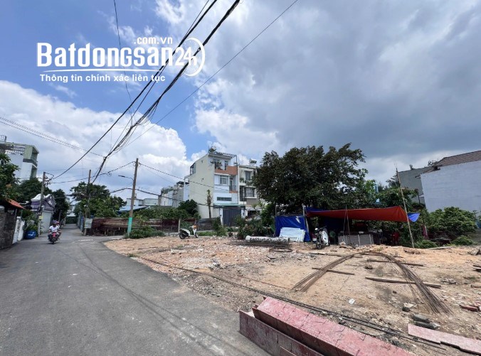 Bán đất hẻm nhựa 5m đường số 22, phường Linh Đông, Thủ Đức – 55m², giá 4.89 tỷ.