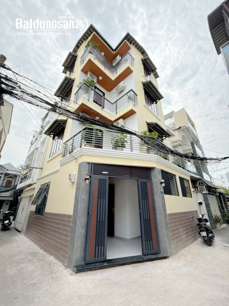 Bán nhà góc 2 mặt tiền HXH, Nguyễn Thị Thập, phường Tân Hưng, Quận 7 – 47m², 4 lầu, giá 9.6 tỷ