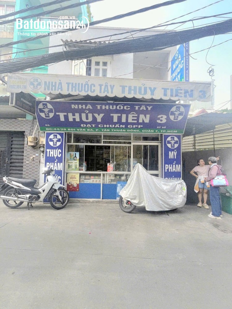 Bán nhà/dãy trọ diện tích lớn tại Bùi Văn Ba, Quận 7 – DT 6.5x19m – Dòng tiền ổn định – Giá 13 tỷ.