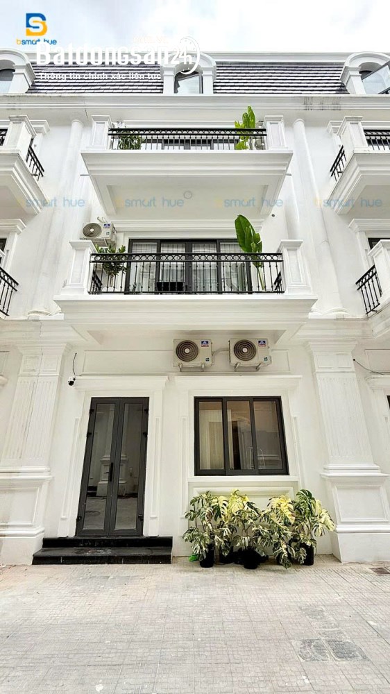 Bán nhà phố 2 mặt tiền tại KĐT Phú Xuân City, TP. Huế – 132m² – 264m² – Thang máy.