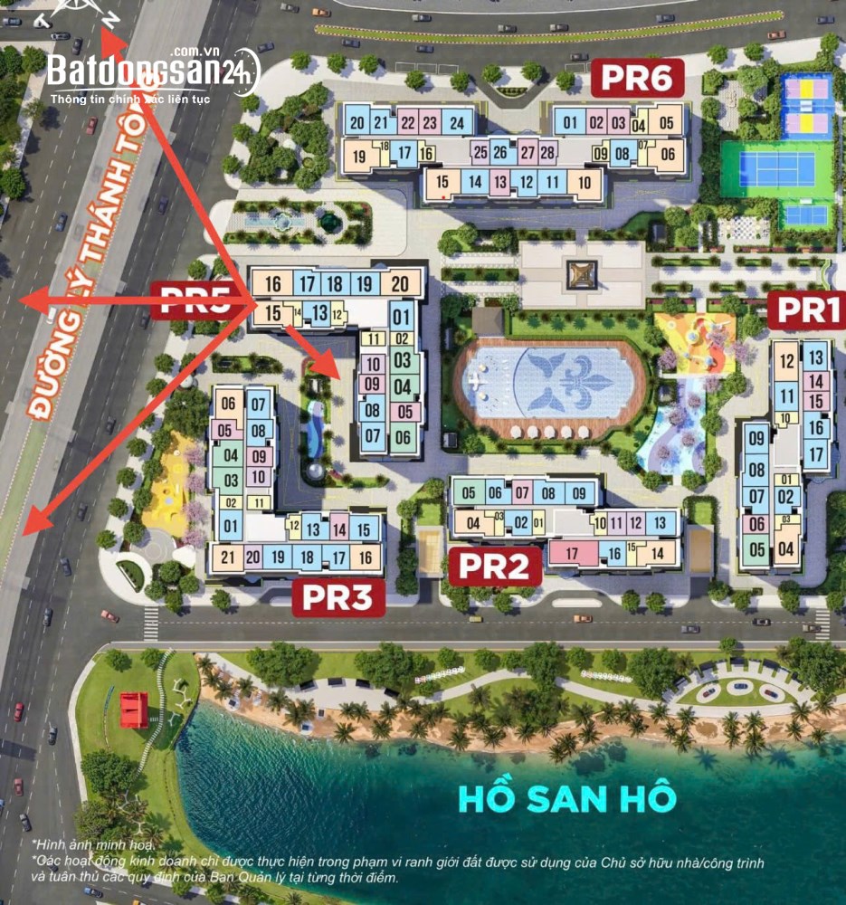 Bán căn hộ 3PN tại tòa PR5, phân khu The Paris, Vinhomes Ocean Park 1 – 83.8m² – Giá 5.55 tỷ.