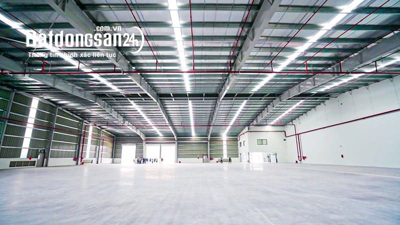 Cho thuê kho, xưởng 4.600m², giá 170 tr/th đường A9, Hòa Khánh, Liên Chiểu, Đà Nẵng.