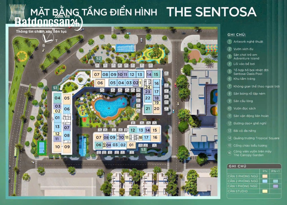 Bán căn hộ tại Vinhomes Star City Thanh Hóa – Căn góc 3 phòng ngủ 77,6m², giá 3,394 tỷ.