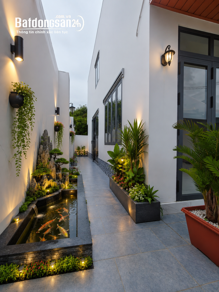 Bán nhà 1 trệt 1 lầu, mặt tiền đường, ngay trung tâm Cần Đước – 6m x 16,45m – Giá 2,55 tỷ.