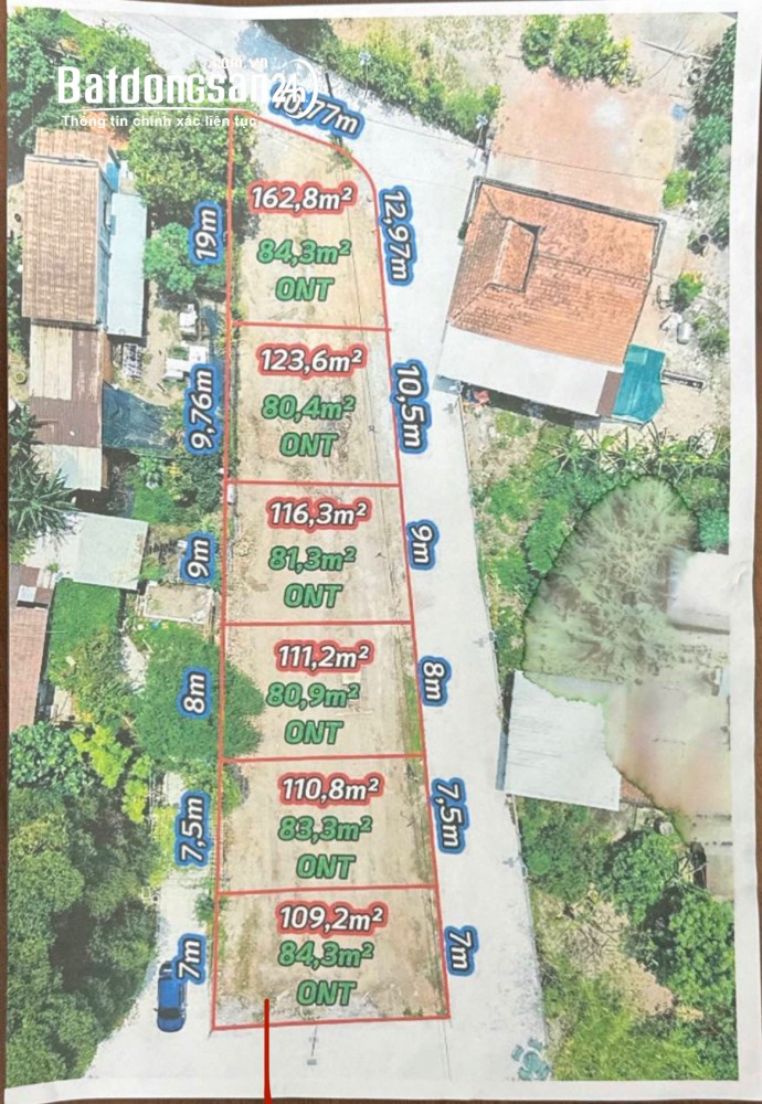 Bán 6 lô đất đẹp gần chợ Hoa Viên, đường Nguyễn Văn Khạ, Tân An Hội, Củ Chi,