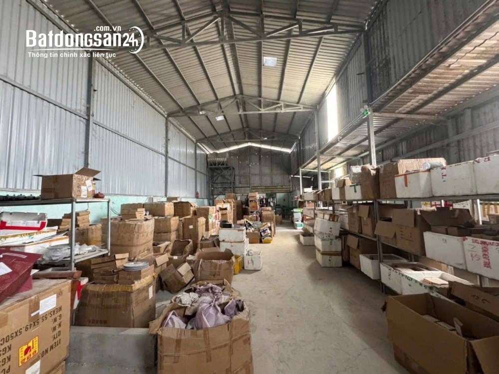 Cho thuê kho xưởng đường ven sông trục Vườn Lài, An Phú Đông, Quận 12.