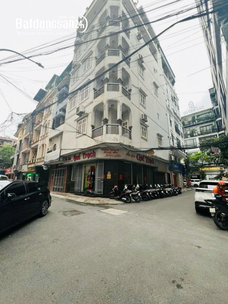 Bán lô góc hai mặt phố Triệu Việt Vương, quận Hai Bà Trưng: 6 tầng, mặt tiền 10m, giá 42 tỷ.