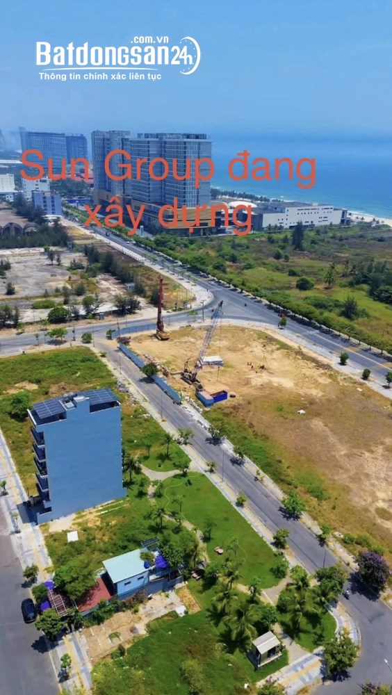 Bán lô đất VIP đường Nguyễn Cơ Thạch, sát bãi tắm Sơn Thủy, Đà Nẵng – Diện tích 150m².