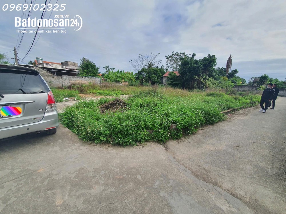 Bán đất 2 mặt tiền, nở hậu tại phường Cổ Thành, TP. Chí Linh, Hải Dương: 128m2, giá 750 triệu.