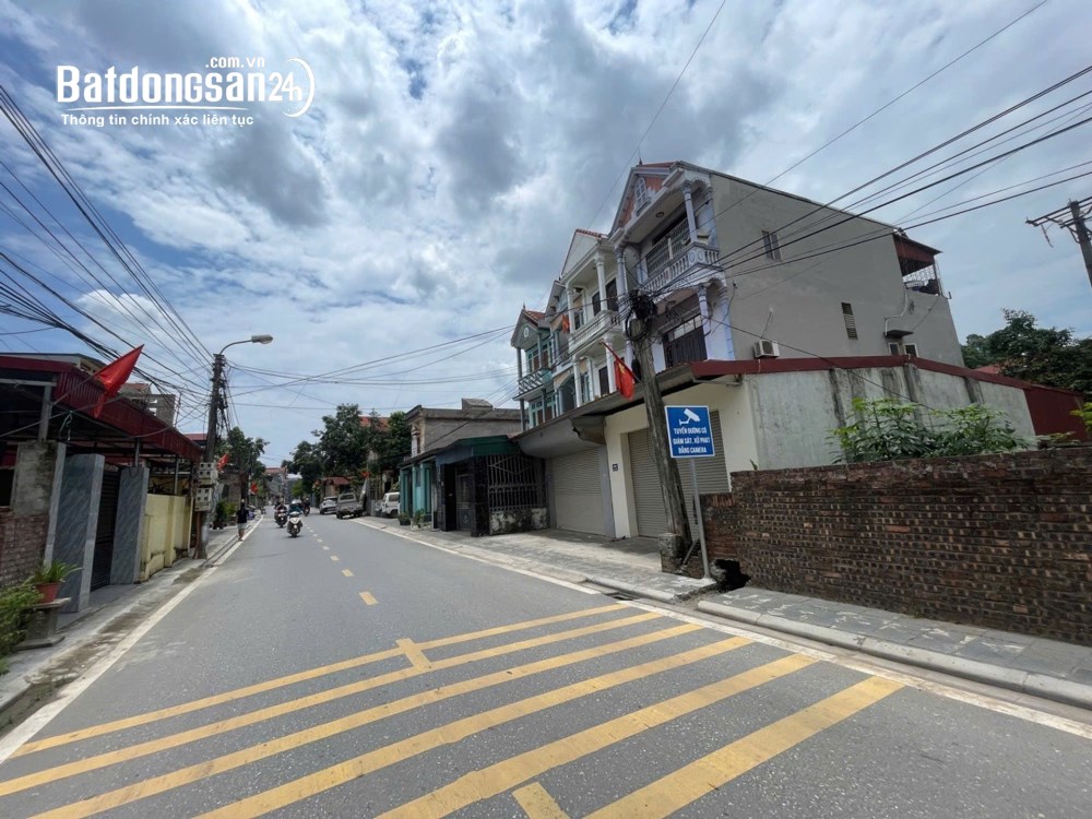 Cơ hội sở hữu 93m² đất mặt trục chính Phú Hữu, Mê Linh - Sổ đỏ chính chủ.