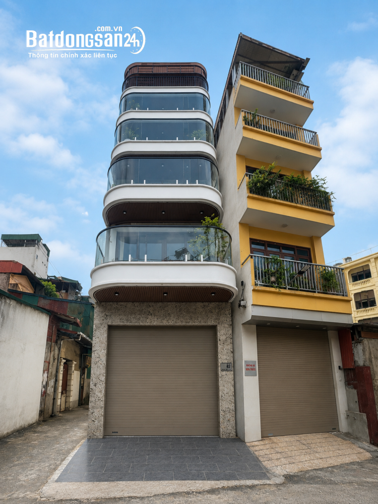 Siêu phẩm "Hàm Cá Mập" - 100m² - 7 tầng TM - Gara ô tô trong nhà - Vũ Đức Thận, Long Biên.