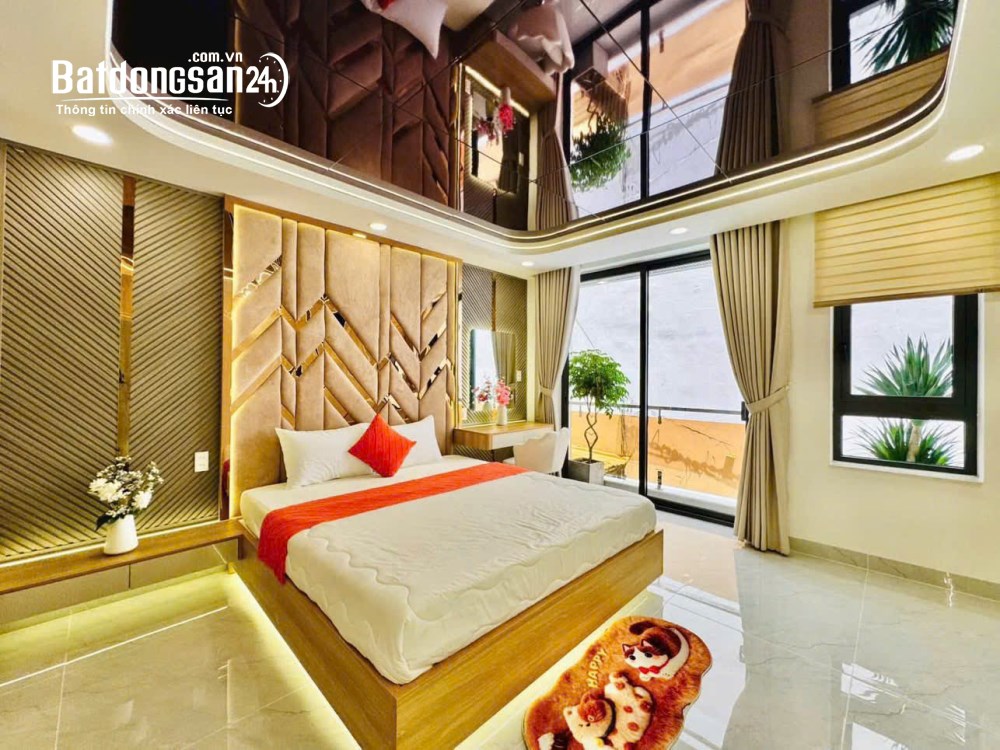SÁT HẺM XE TẢI, 56M2, 4 TẦNG 3PN, GẦN CHỢ THẠCH ĐÀ, CÔNG VIÊN LANG HOA, HƠN 6T XÍU