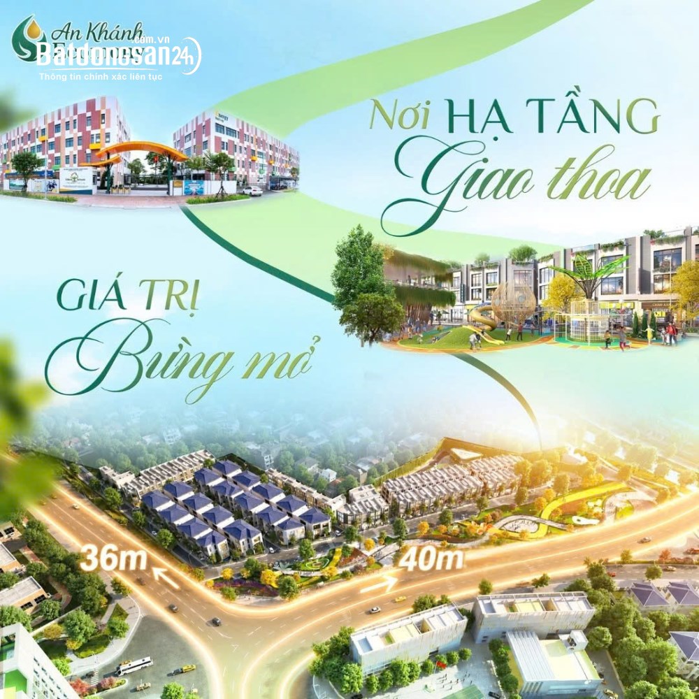 Sở hữu lô đất vị trí kim cương tại An Khánh – View công viên, tầm tài chính hấp dẫn.