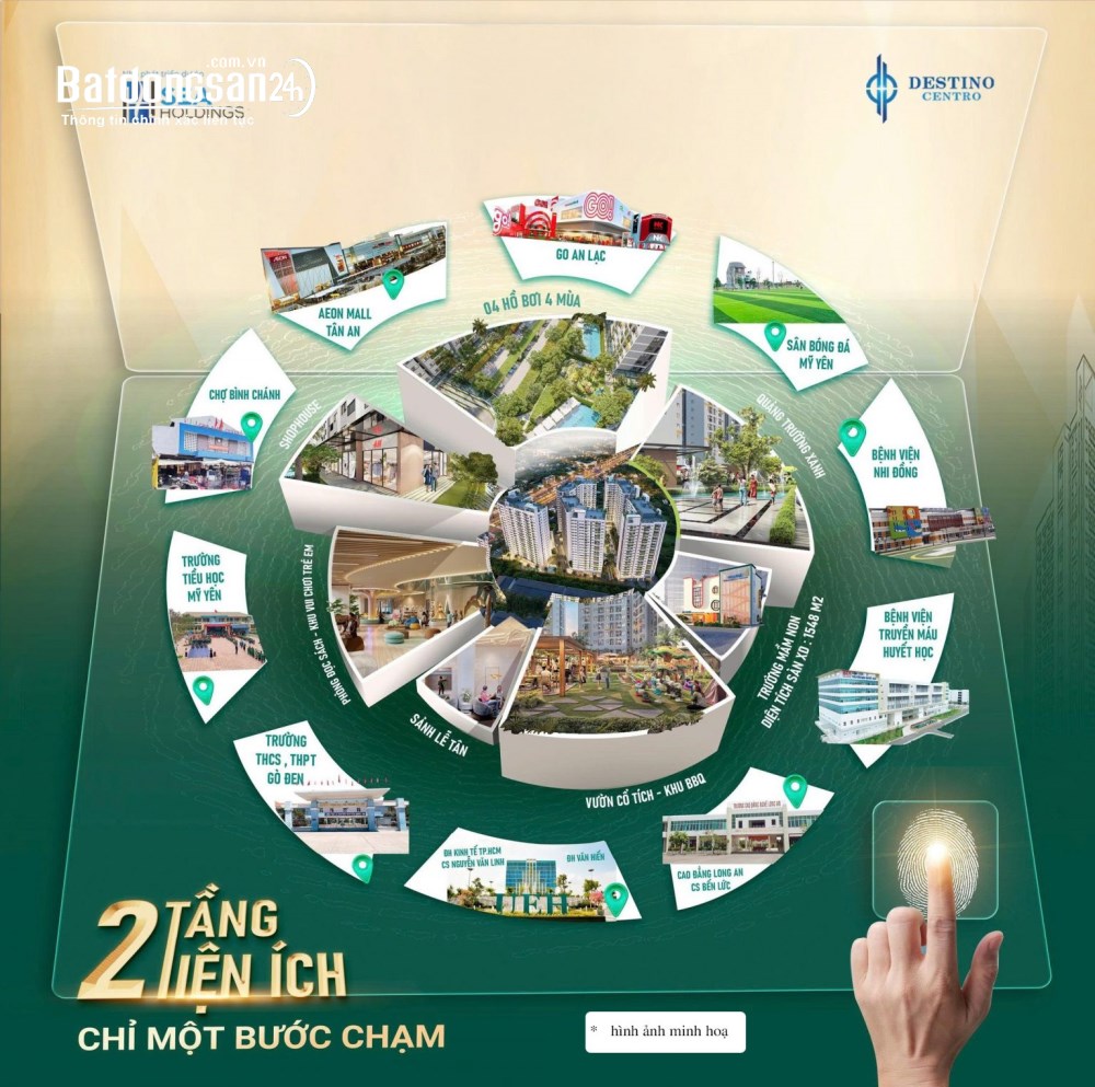 Sở hữu căn hộ cửa ngõ TP.HCM chỉ từ hơn 1 tỷ đồng – Dự án Eleva Destino Centro.