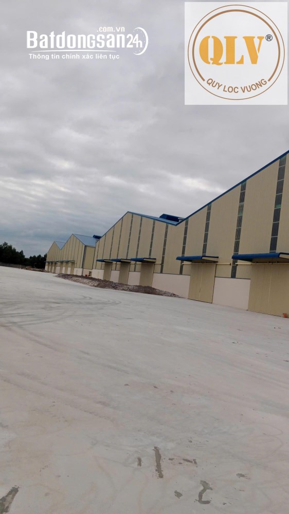 Cho thuê cụm nhà xưởng sản xuất quy mô 55.000m² tại KCN Hòa Phú, Vĩnh Long.