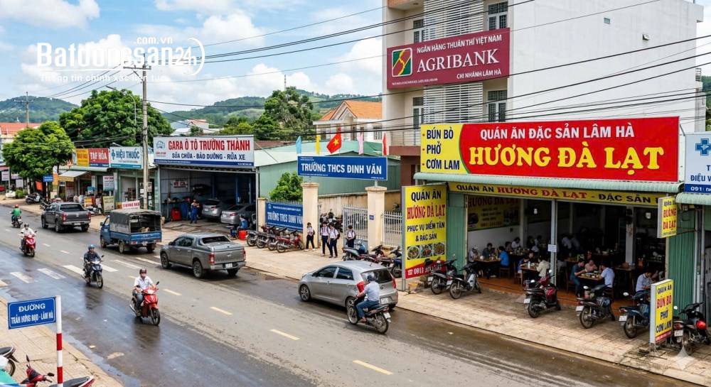 Đất mặt tiền Quốc lộ 27, xã Đinh Văn Lâm Hà, Lâm Đồng – 213m² – Giá 7.8 tỷ.